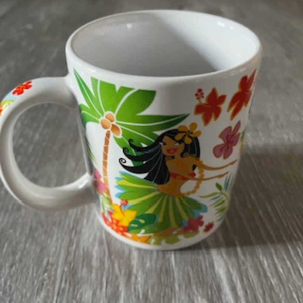 🧡3/15 Island Hula Honeys ABC Stores Mug Cup
